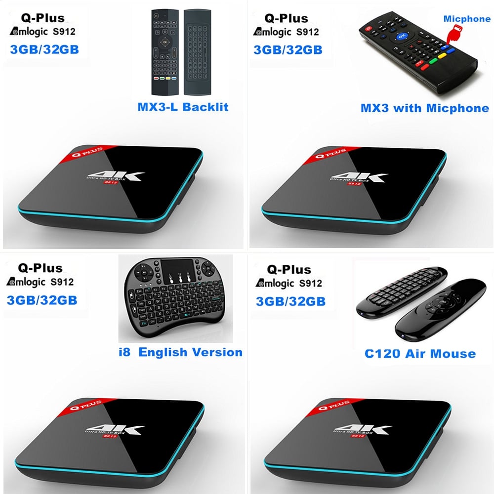 Q Plus + různé příplatkové periférie