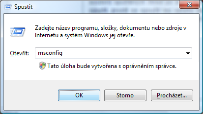 msconfig