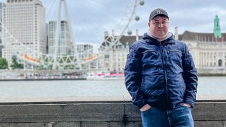 Muž žije s transplantovanými plícemi
