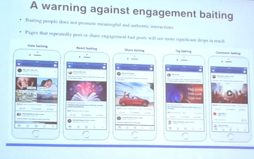 Doporučení Facebooku pro zařazování v newsfeedu