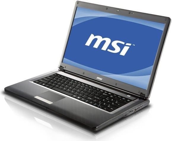 Klasický notebook MSI CX720