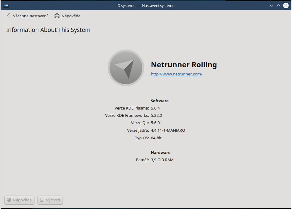 Netrunner: start, aktualizace, ukázka vlastností