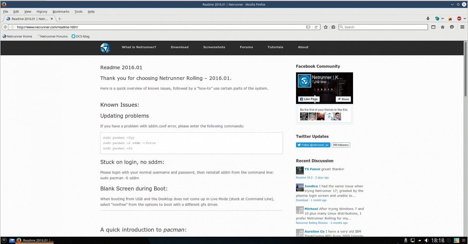 Netrunner: start, aktualizace, ukázka vlastností