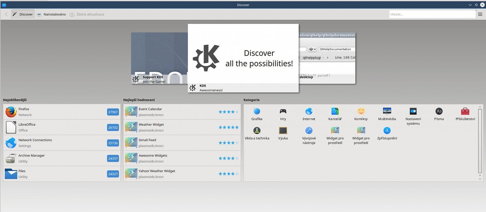 Netrunner: start, aktualizace, ukázka vlastností