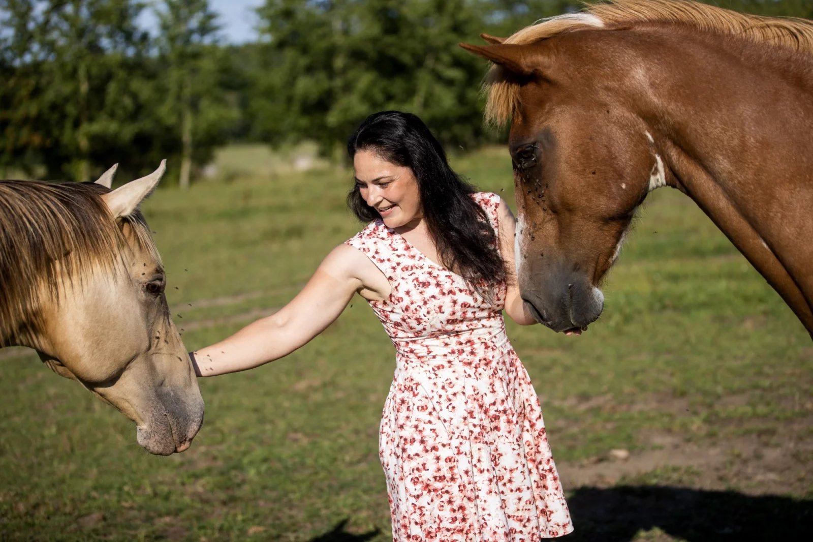 Šárka Márová z Funghi pack a koně