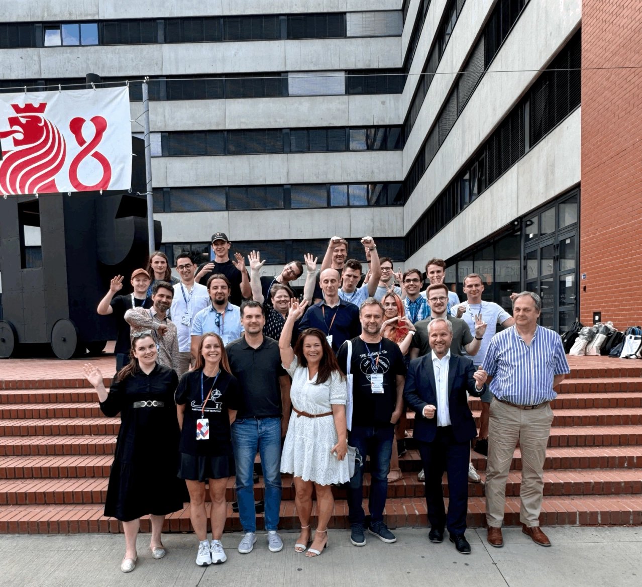 Účastníci prvního českého kvantového hackathonu