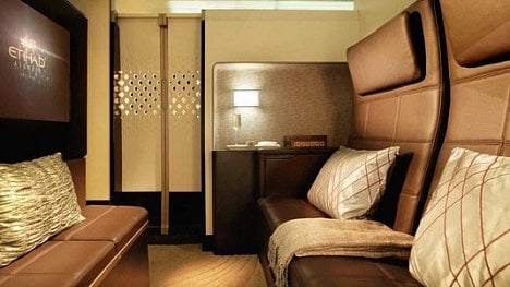 Náhledový obrázek - Business class je pro chudé. Největší komfort nabízí první třída Etihad a Emirates