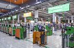 Hypermarket Globus v Praze-Čakovicích, samoobslužná zóna. (01/2016)