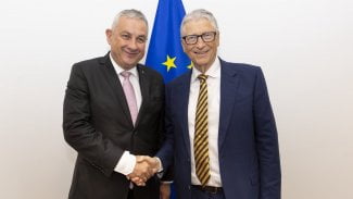Jozef Síkela a Bill Gates