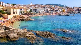 Španělské přímořské letovisko