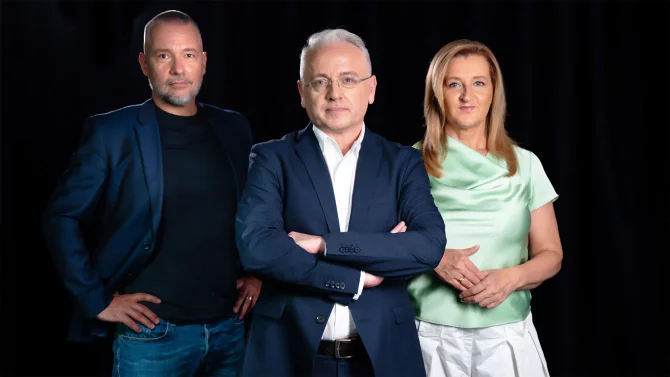 DVTV SK - Martin Veselovský, Miro Frindt, Daniela Drtinová