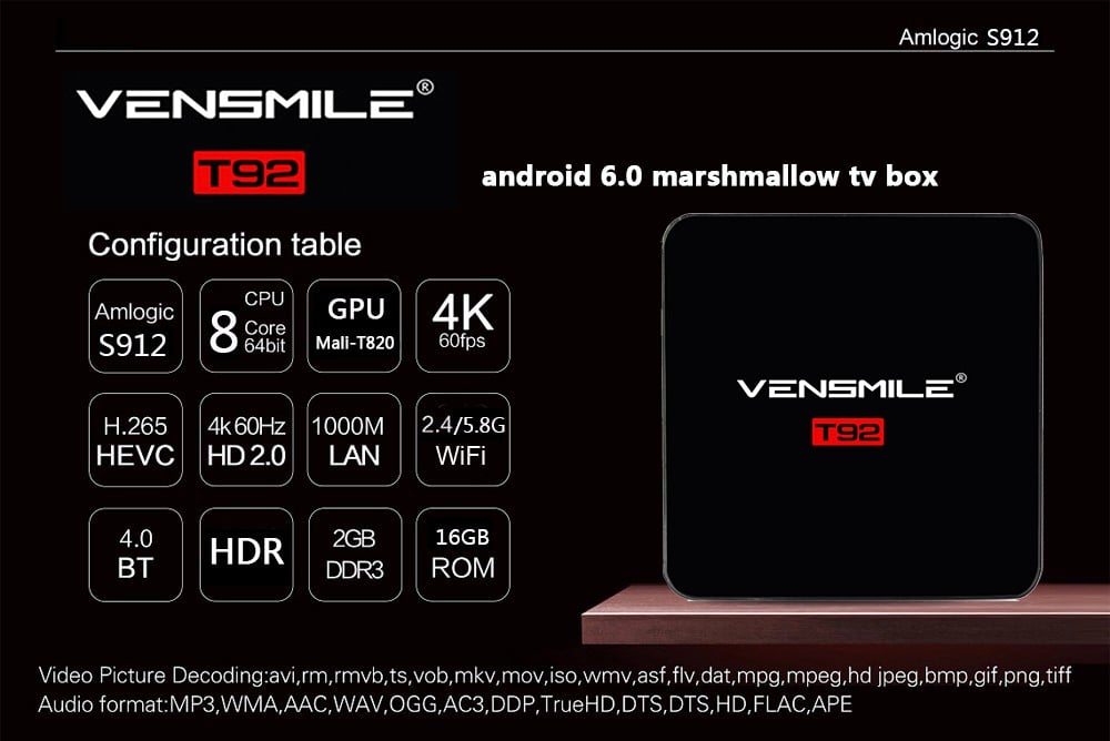 R – Box Pro pod značkou Vensmile T92