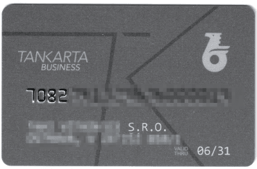 Palivová karta Tankarta společnosti ORLEN Unipetrol. 10/2021