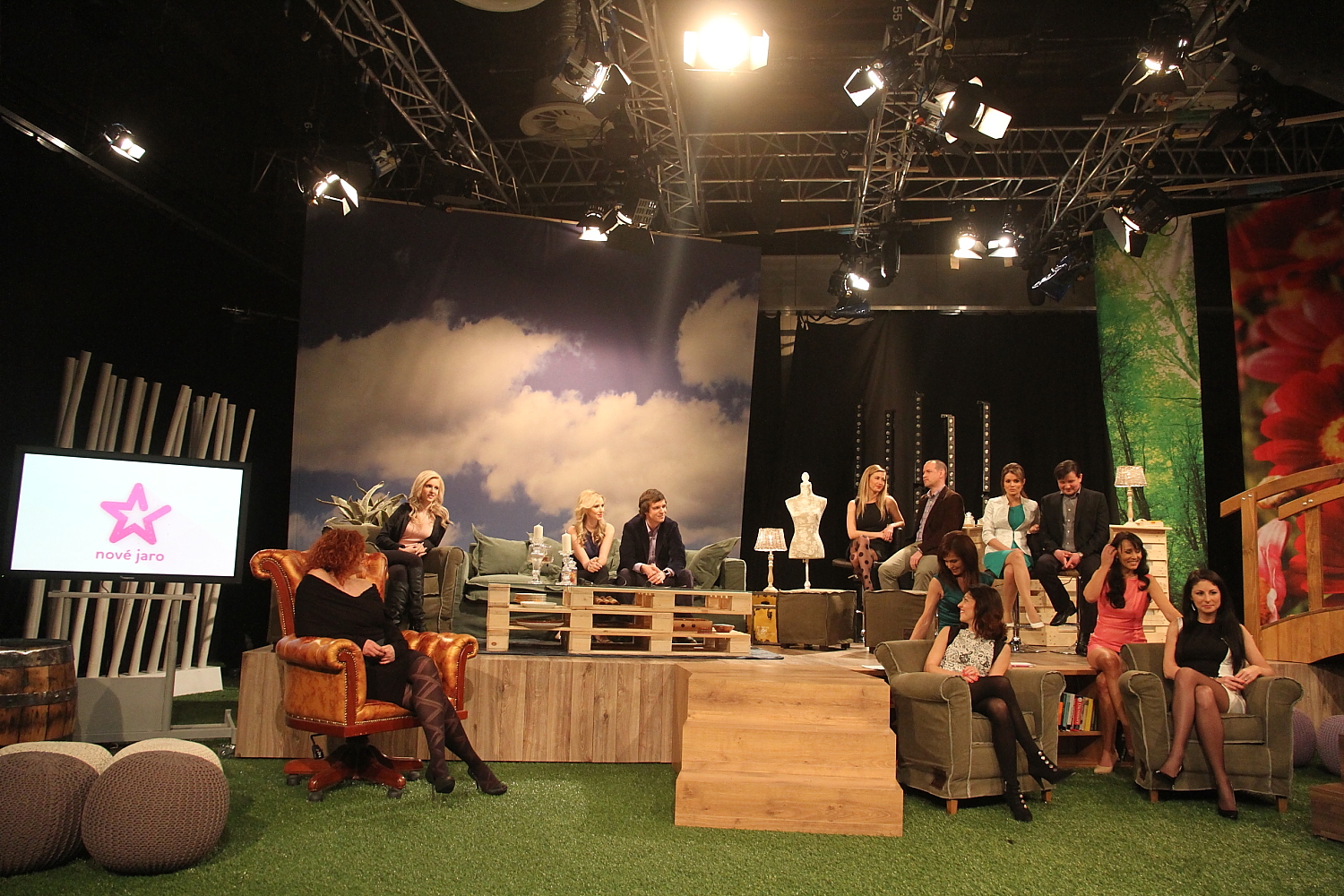 Tisková konference televize Barrandov - jaro 2014