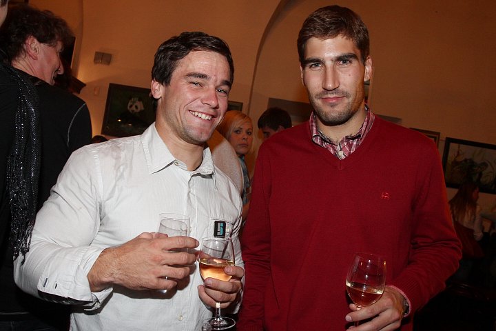 Vodní slalomář Vavřinec Hradílek a atlet David Svoboda - oba medailoví na LOH Londýn 2012