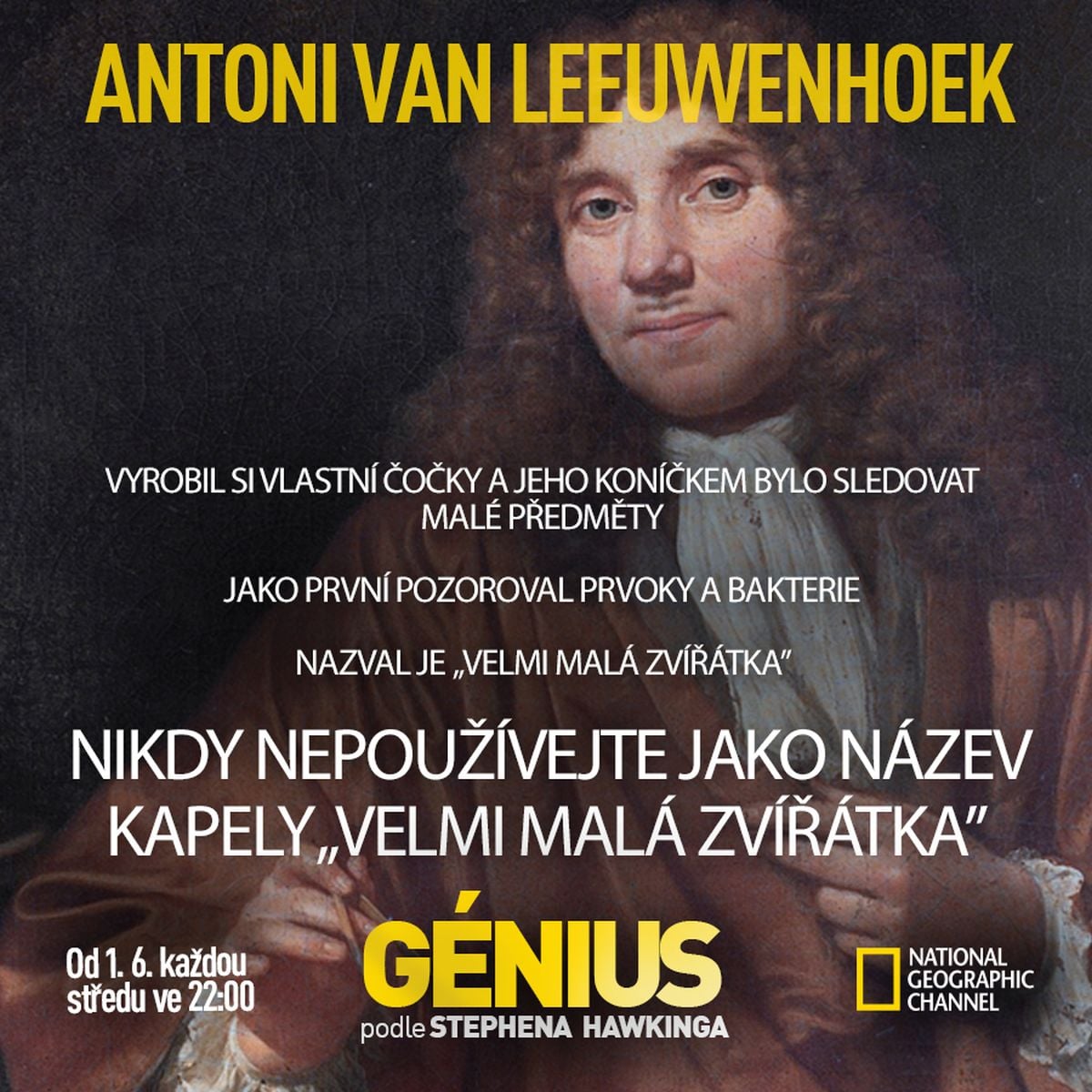 Génius podle Stephena Hawkinga, seriál National Geographic Chann