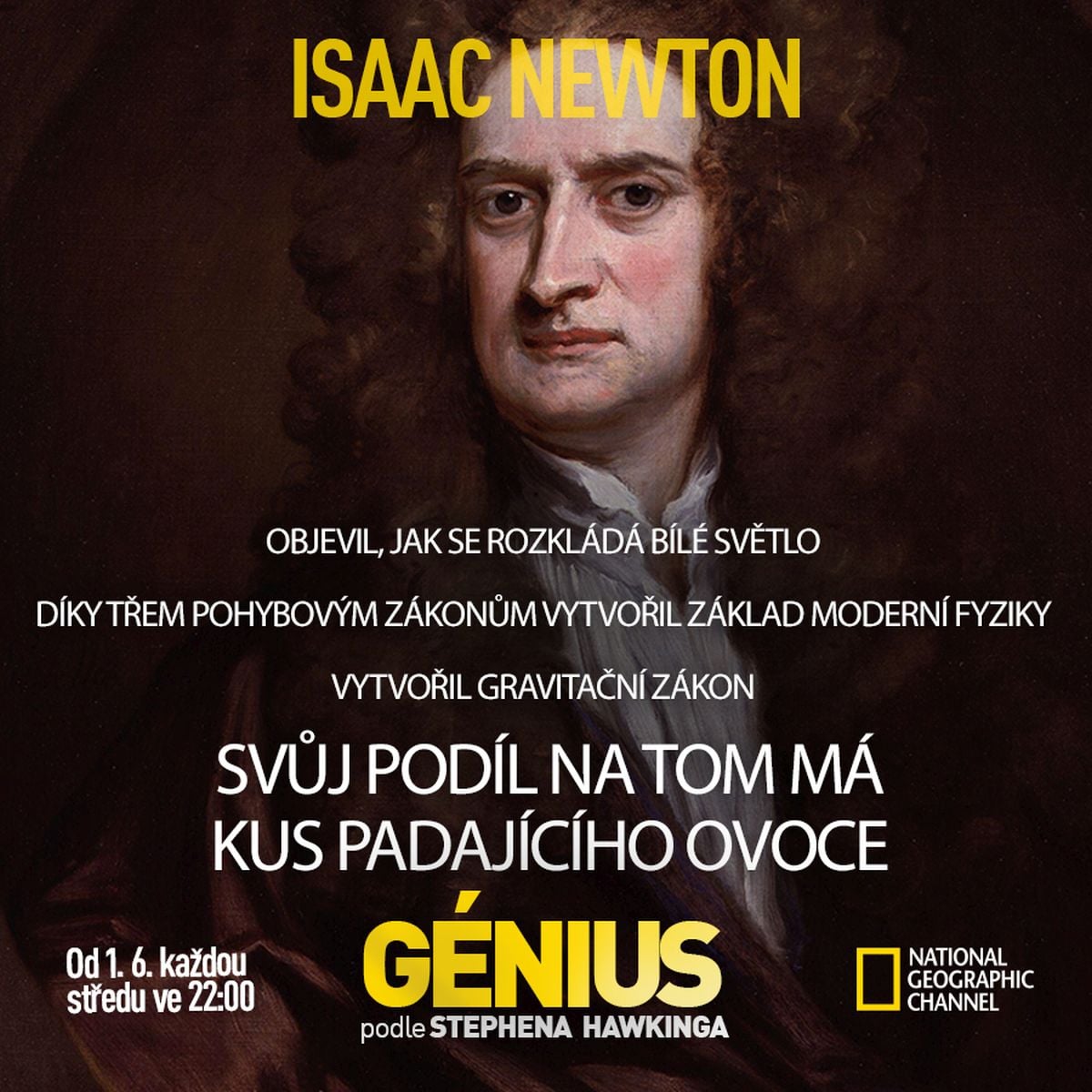 Génius podle Stephena Hawkinga, seriál National Geographic Chann