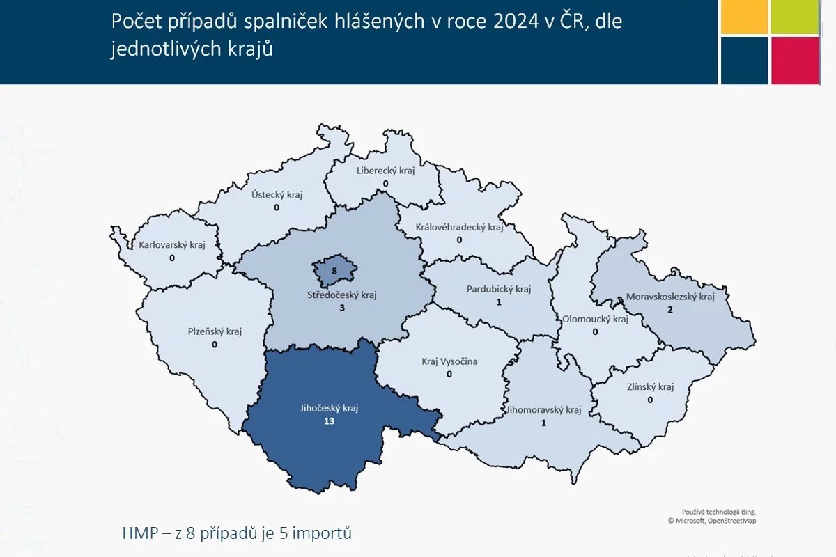 Mapa ukazuje situaci ke květnu 2024.