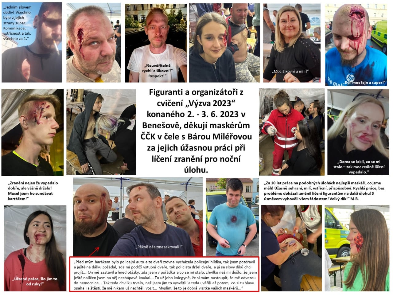 Jak uměle vytvořit zranění