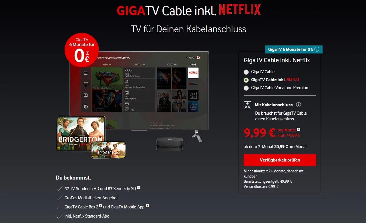 Představení služby Vodafone GigaTV