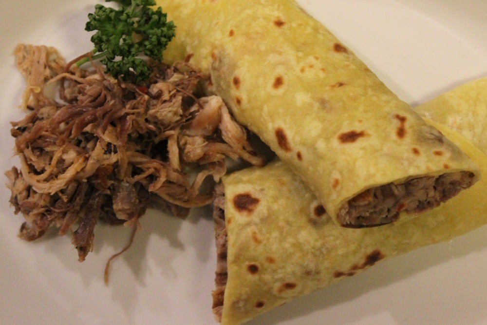 Lokše od Zuzky s trhaným masem