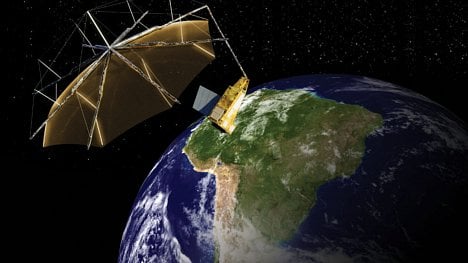 Náhledový obrázek - Do vesmíru zamíří obří deštník. Britský satelit má spočítat, kolik váží lesy na naší planetě