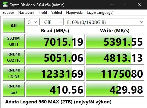 Adata Legend 960 MAX