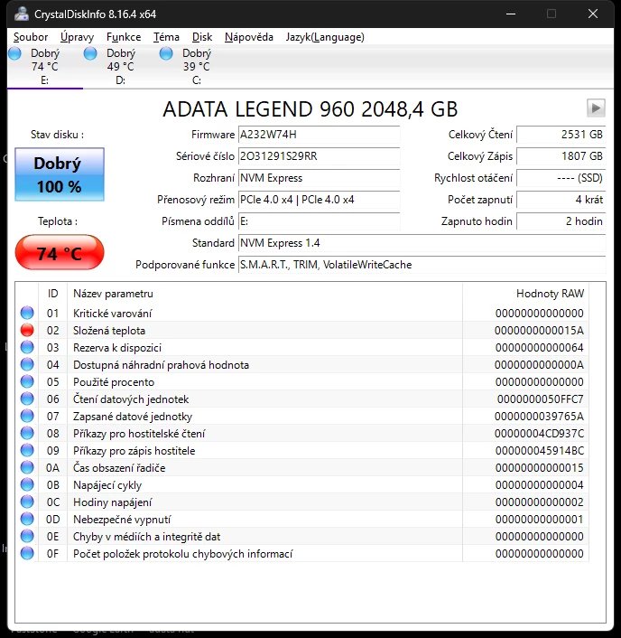 Adata Legend 960 MAX