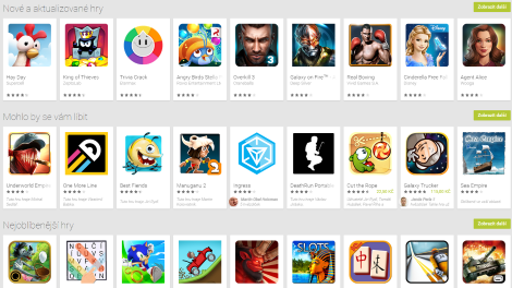 Hry - Google Play