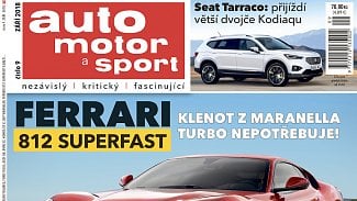 Náhledový obrázek - Právě vychází časopis Auto motor a sport 9/2018