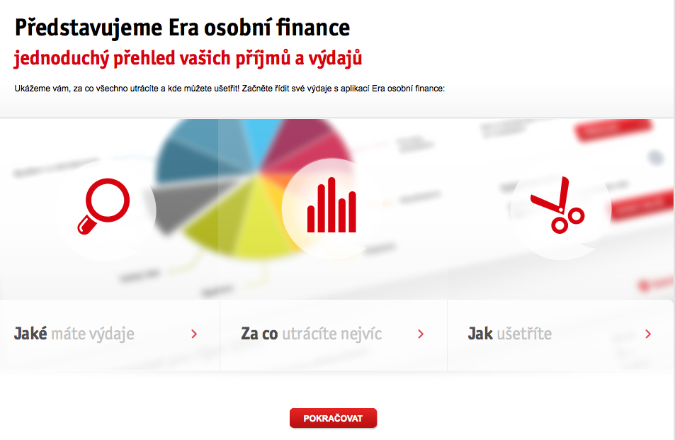 Internetové bankovnictví Era/Poštovní spořitelny