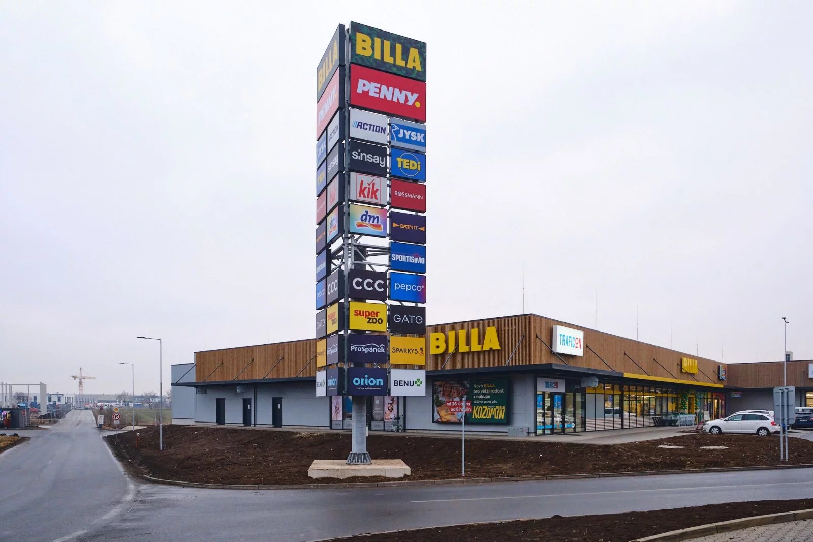 Podívejte se na novou prodejnu BILLA v Kozumíně