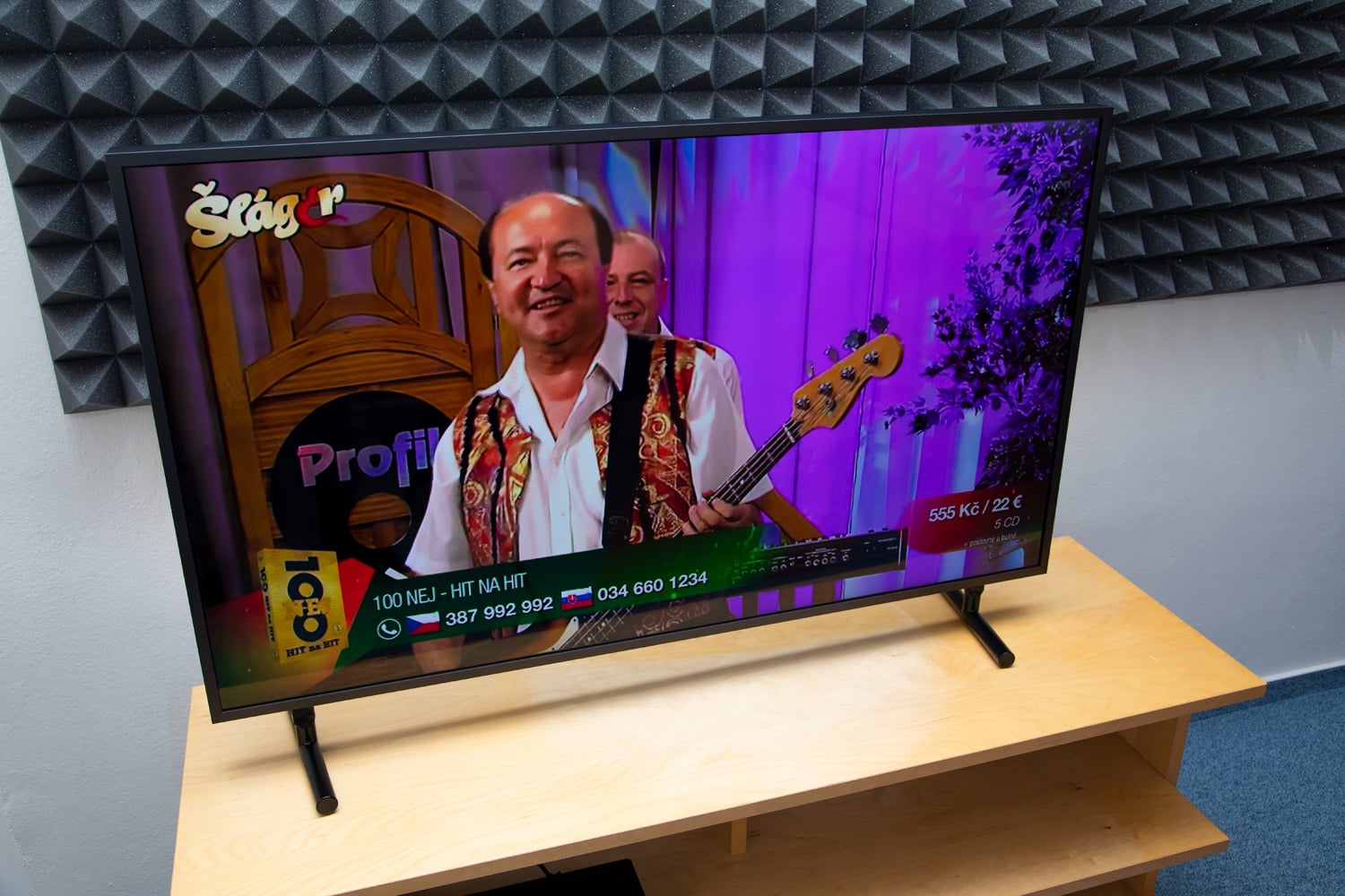 Samsung QE43LS03: Smart Hub, EPG, řazení stanic