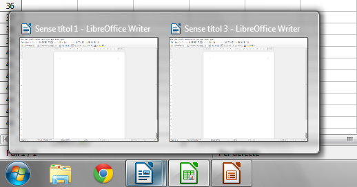 Ve Windows se okna nově seskupují podle aplikací balíku.