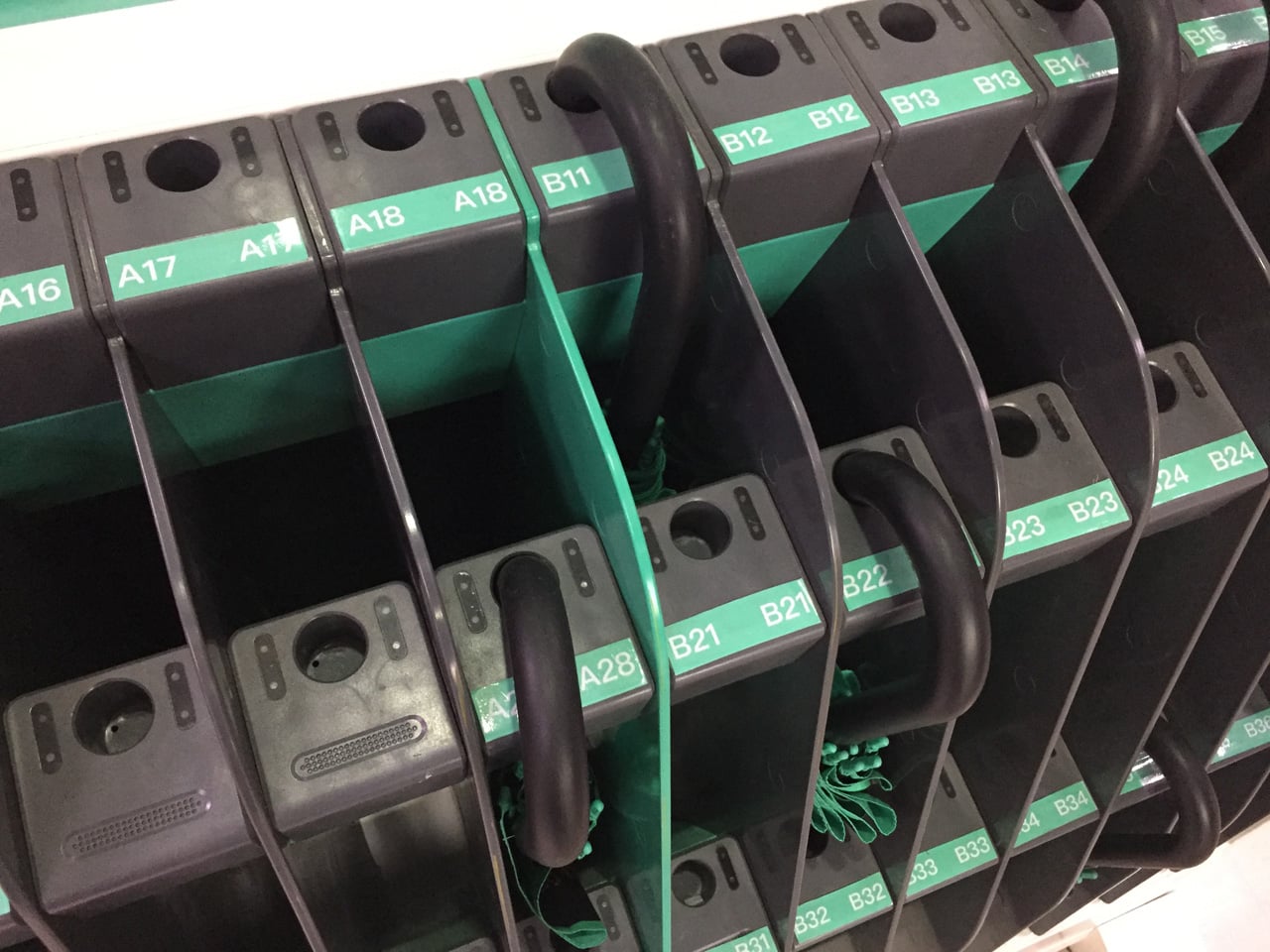 Chytré deštníky Mosun v Číně