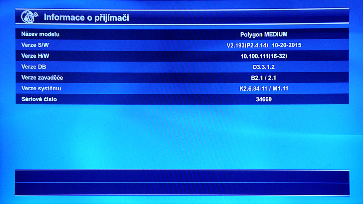 Fotogalerie: Přijímač Polygon MEDIUM