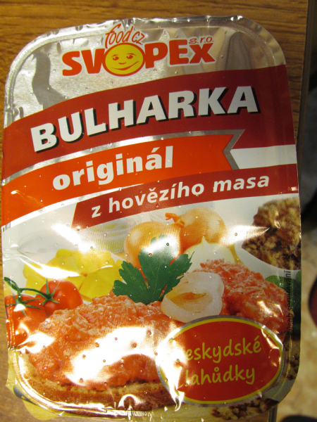 Bulharka originál z hovězího masa: Ve výrobku byla zjištěna přítomnost patogenní bakterie Listeria monocytogenes. Tato bakterie způsobuje onemocnění listerióza.