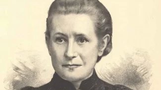 Portrét Elišky Krásnohorské od Jana Vilímka. "České album, sbírka podobizen předních českých velikánů, mužů i žen práce, kteří život svůj zasvětili povznesení národa svého."