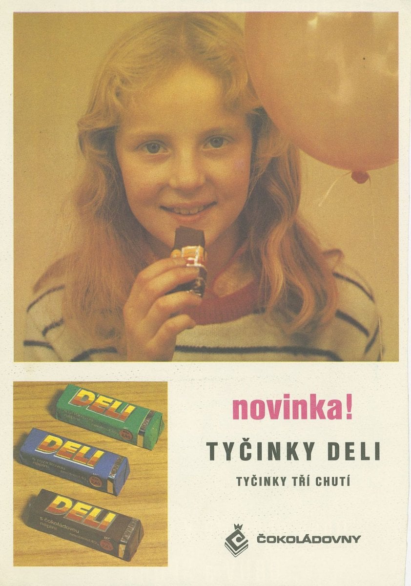 Historie tyčinky Deli