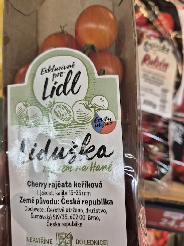 Lidl - české potraviny