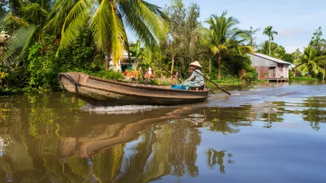 Náhledový obrázek - Kambodža chce novým kanálem podpořit export. Ohrozí tak ale ekosystém řeky Mekong, která živí stamiliony lidí, míní odborníci