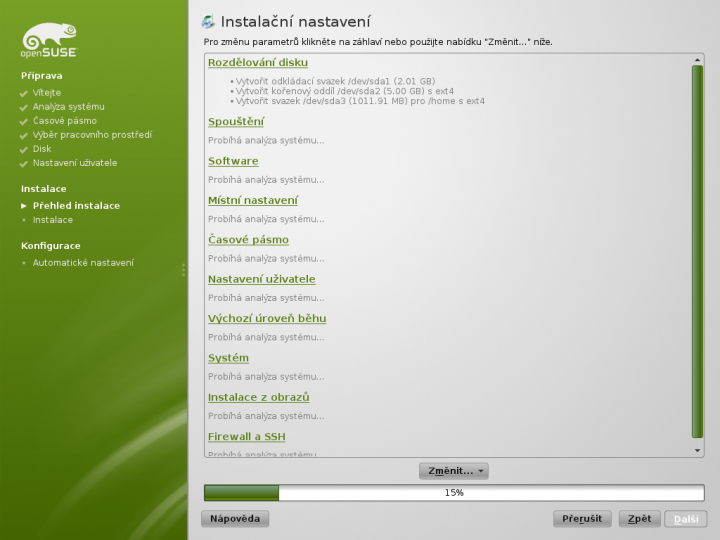 openSUSE 12.1