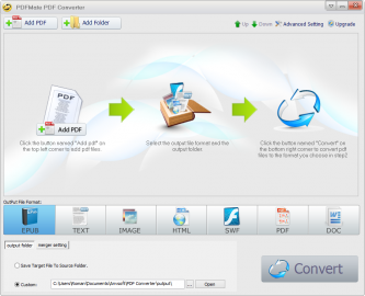 S pomocí PDFMate PDF Converter budete moci snadno převádět PDF soubory do dalších formátů