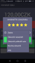 Za jízdu náleží řidiči inkaso jízdného. Zákazníci hodnotí řidiče, ale i řidič hodnotí zákazníky.