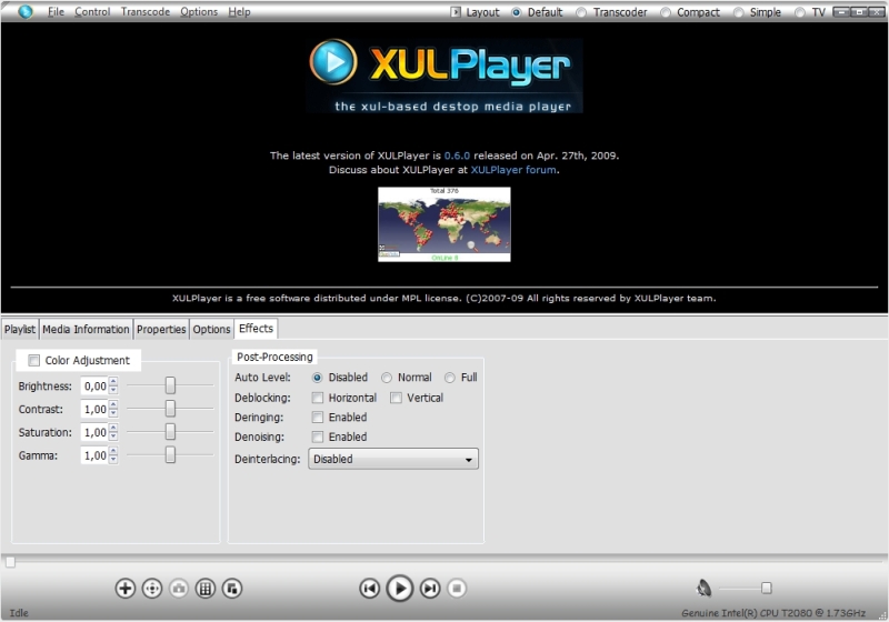 <p>XULPlayer způsoboval ve Windows 7 zatím problémy. Nevím, zda chyba byla na straně systému nebo přehrávače, uvidíme další vývoj.</p>
