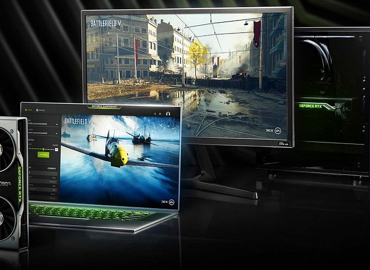 Nvidia GeForce GPU ilustrace 1600