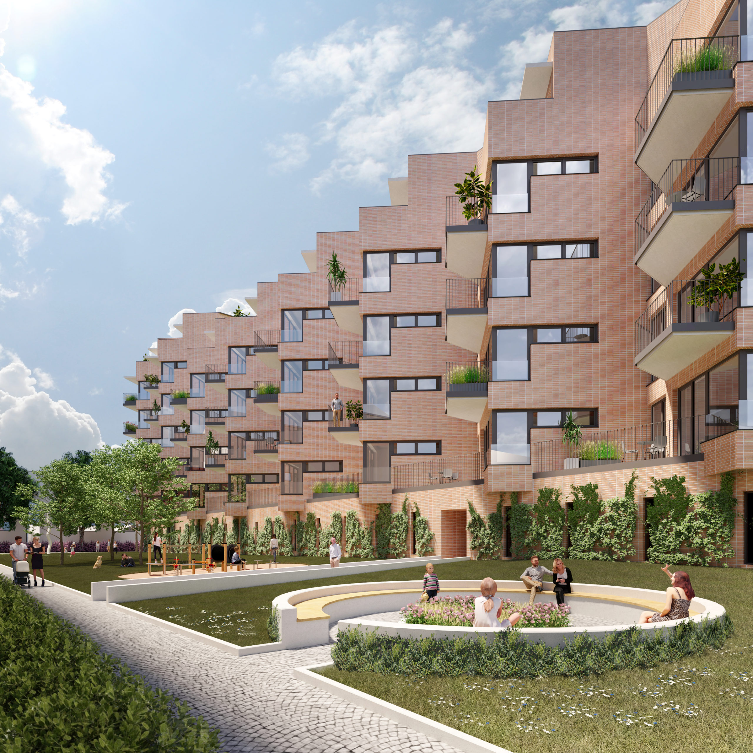 Domoplan postaví v Brně pět nových rezidenčních projektů v hodnotě 1,5 miliardy korun. Dohromady nabídnou přes 200 bytů