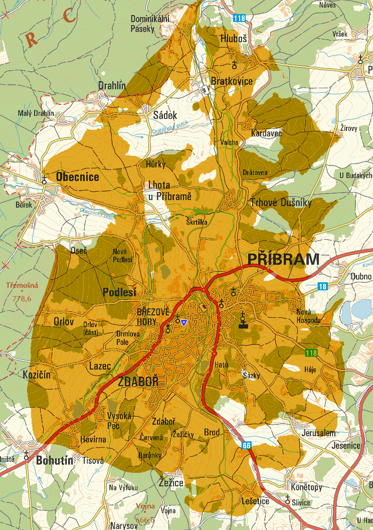 DVB.T2 dokrývače ČRA v Příbrami a Mariánských Lázních