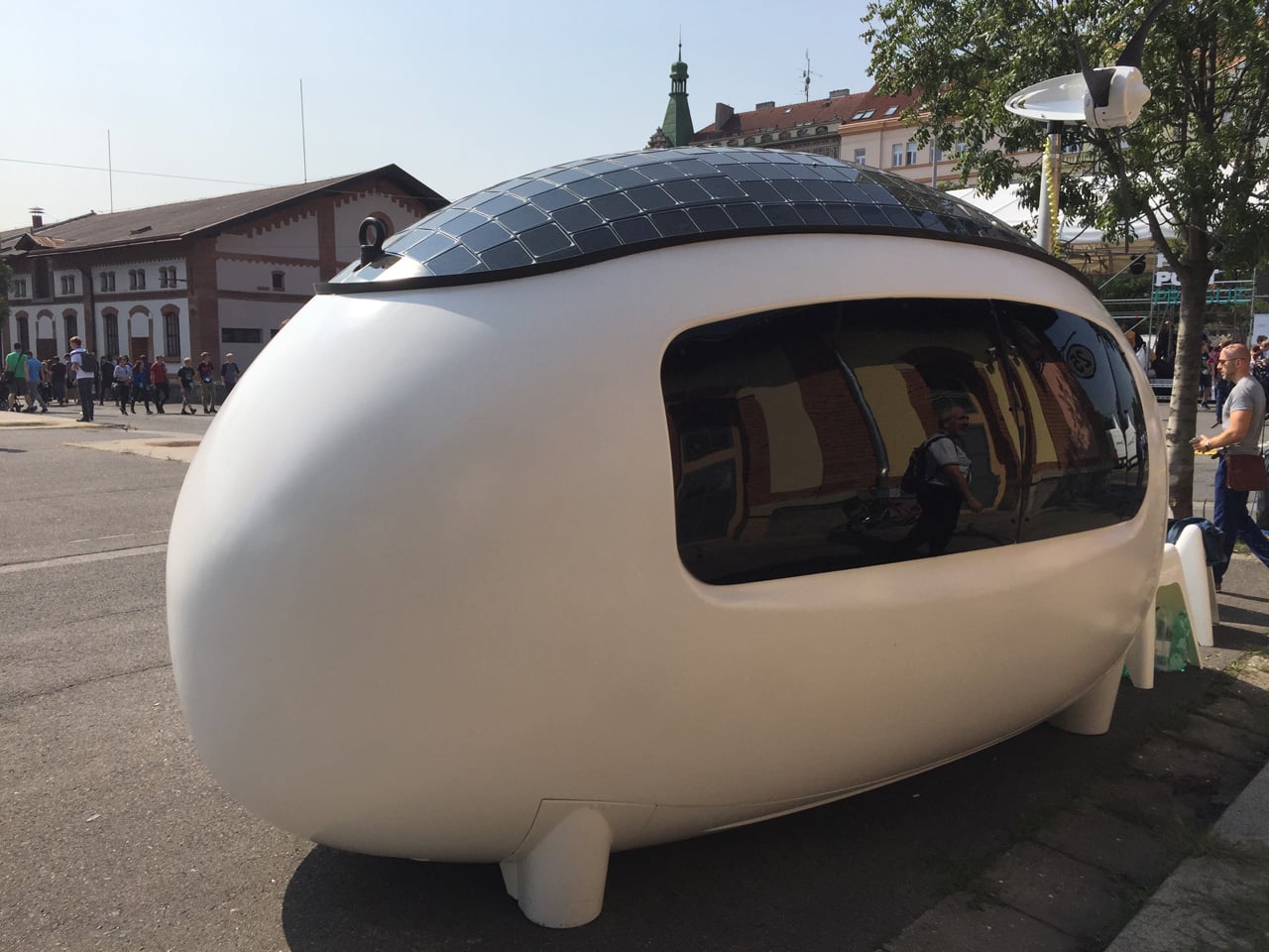 Elektrická formule či obytná kapsule na Future Port Prague 2018