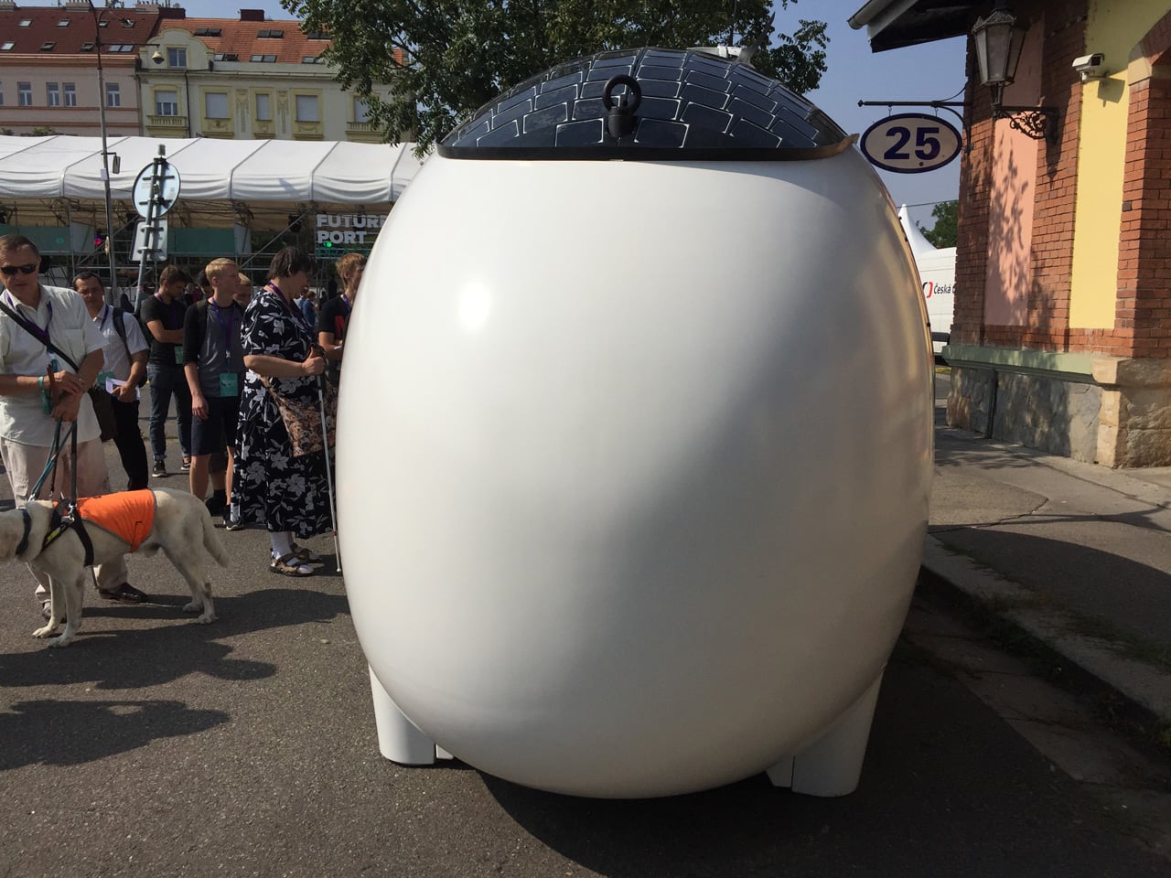 Elektrická formule či obytná kapsule na Future Port Prague 2018